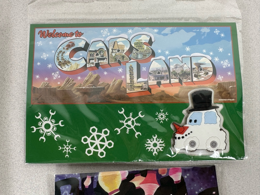 Collection Of Vintage Disneyland Trading Pins New On Cards [Photo 5]