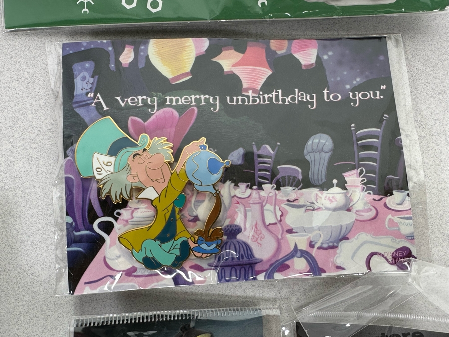 Collection Of Vintage Disneyland Trading Pins New On Cards [Photo 6]