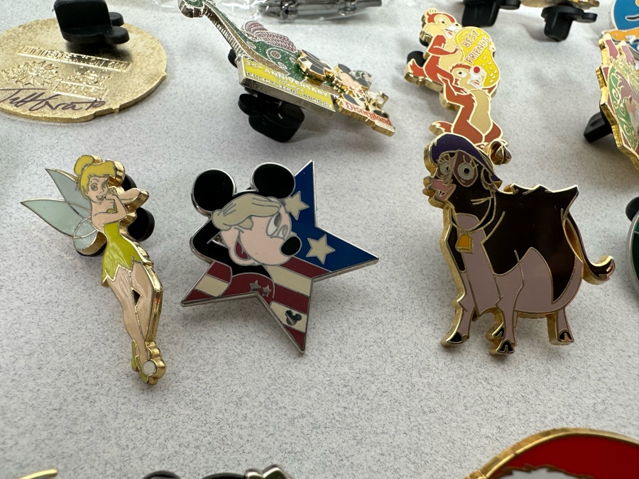 Collection Of Vintage Disneyland Trading Pins - See Photos [Photo 24]