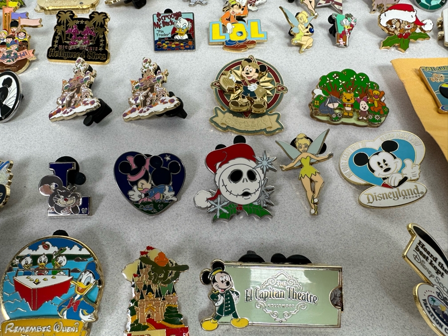 Collection Of Vintage Disneyland Trading Pins - See Photos [Photo 50]