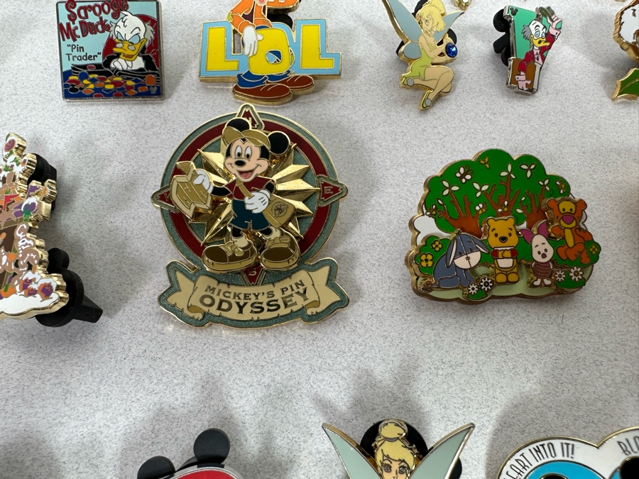Collection Of Vintage Disneyland Trading Pins - See Photos [Photo 44]