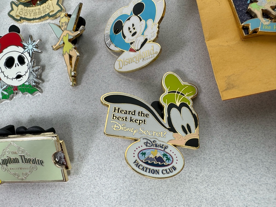 Collection Of Vintage Disneyland Trading Pins - See Photos [Photo 55]
