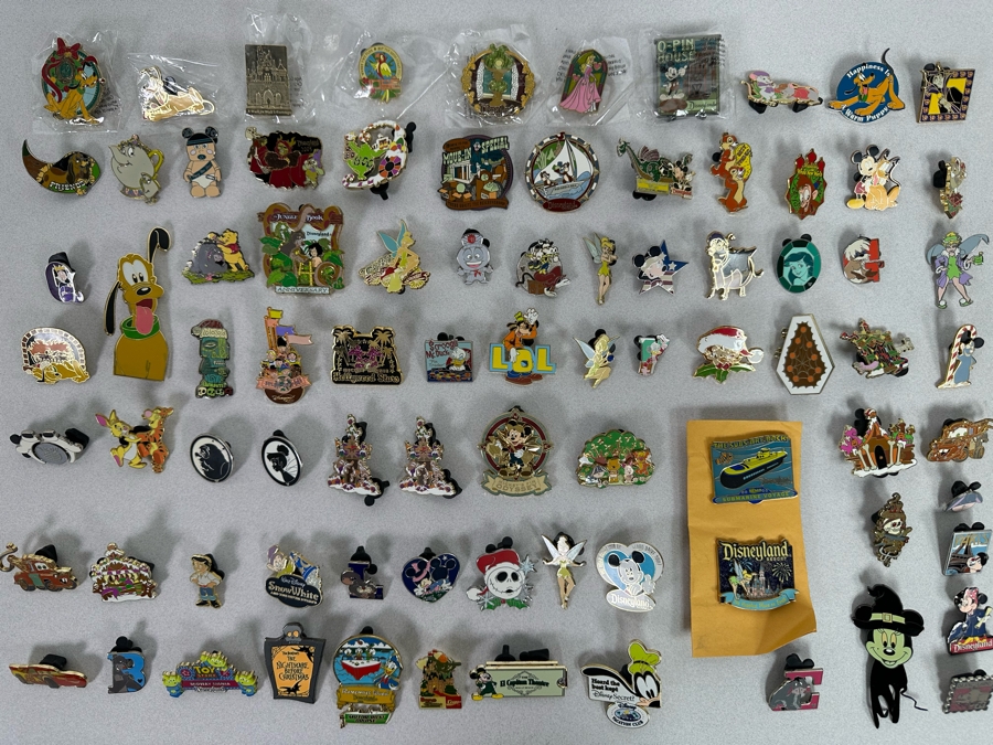 Collection Of Vintage Disneyland Trading Pins - See Photos [Photo 3]