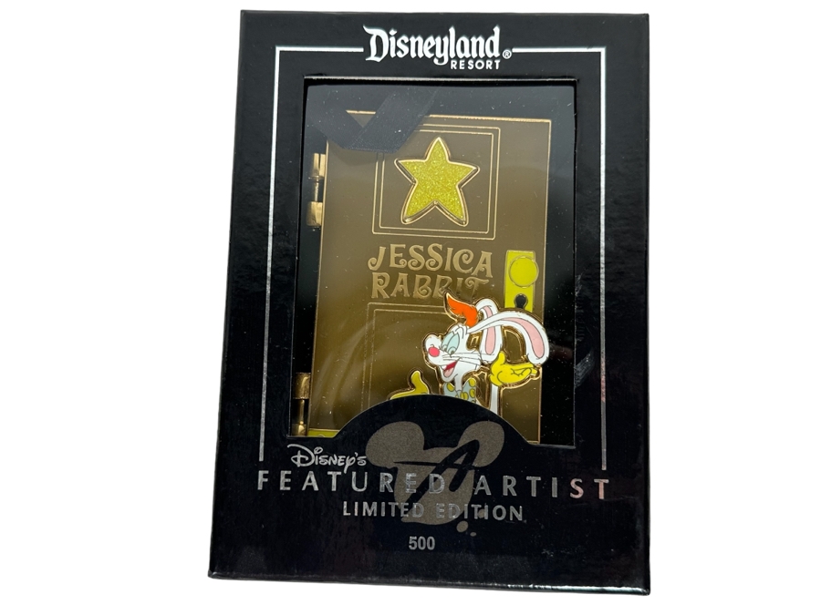 Disneyland Disney's Featured Artist Limited Edition Of 500 Trading Pin New In Box Jessica Rabbit