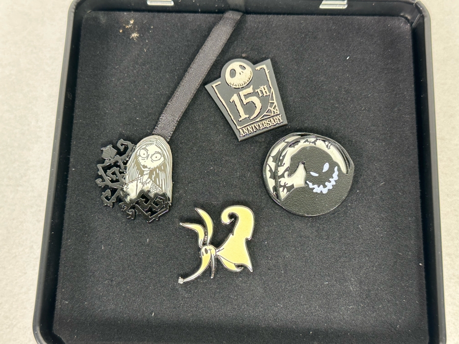 Disneyland Disney's Featured Artist Limited Edition Of 500 Trading Pin New In Box The Nightmare Before Christmas 15th Anniversary [Photo 10]