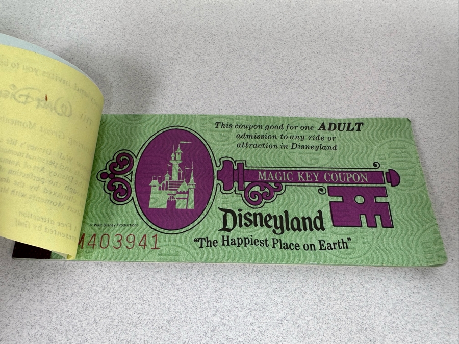 vintage-disneyland-ticket-book