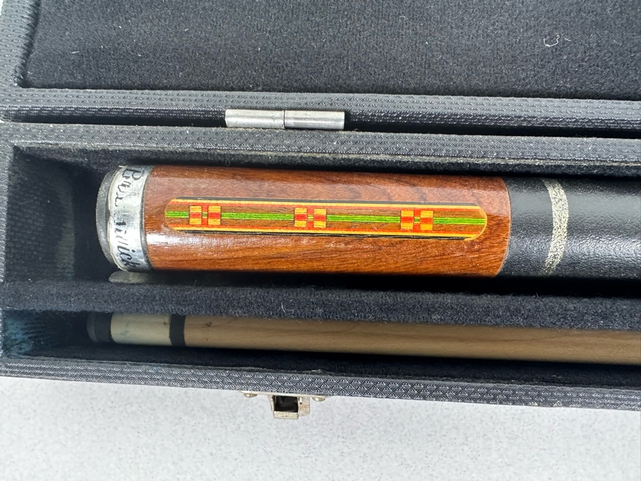 Vintage Brunswick Billiard Pool Cue Stick With Case [Photo 5]