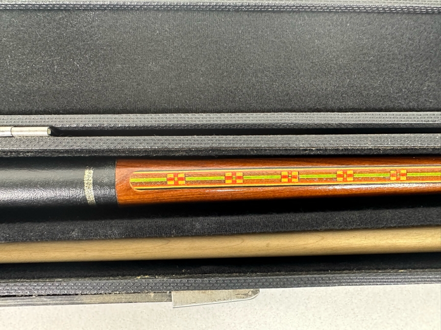 Vintage Brunswick Billiard Pool Cue Stick With Case [Photo 6]