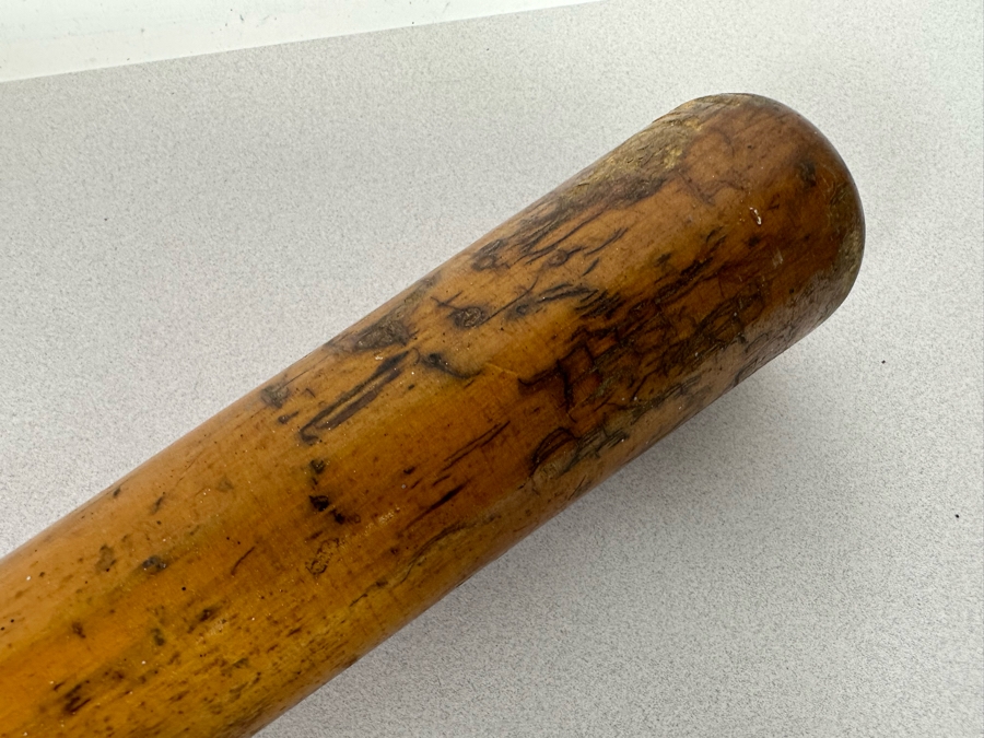 Pair Of Vintage Wooden Fishing Clubs Marlin Maulers One Is Signed Pompanette Products By Ed Hatch Hollywood, FL 17L & 19L [Photo 7]