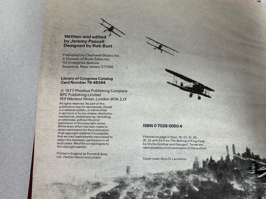 First Edition 1977 Hardcover Book The King Kong Story [Photo 6]