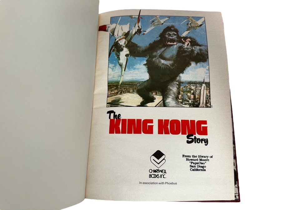 First Edition 1977 Hardcover Book The King Kong Story
