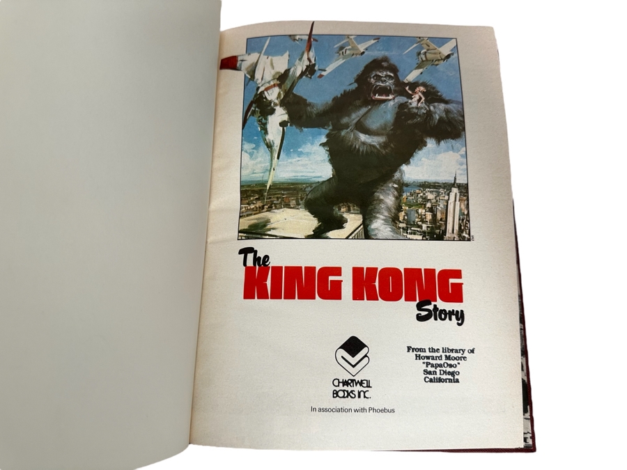 First Edition 1977 Hardcover Book The King Kong Story [Photo 1]