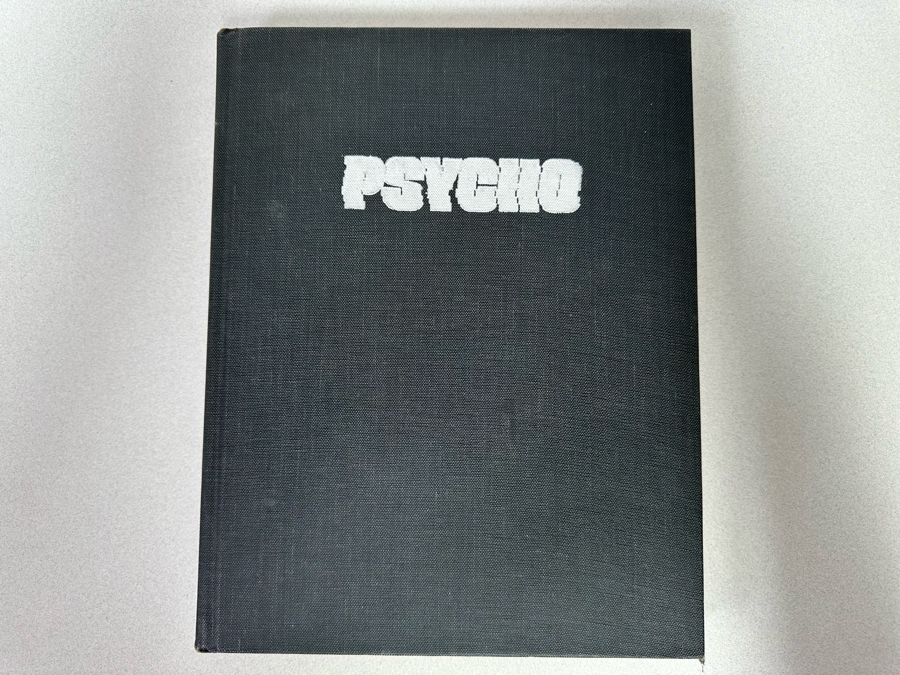 Vintage 1974 First Printing Hardcover Book Alfred Hitchcock's Psycho Universe Books