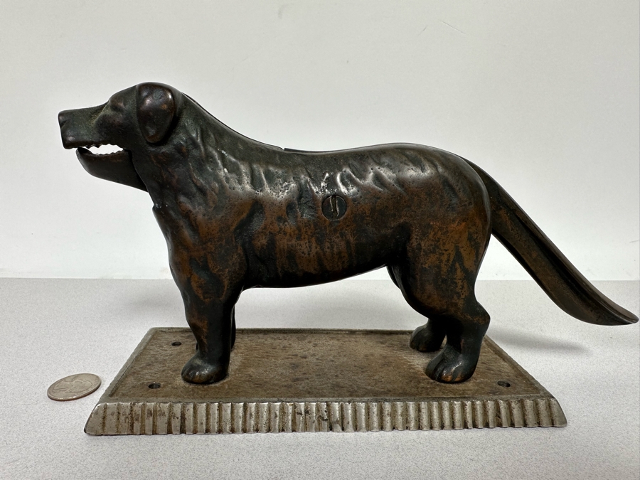 Vintage Cast Iron Dog Nutcracker 11W X 3.5D X 5H [Photo 2]