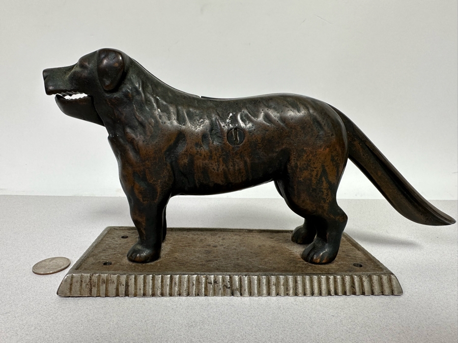 Vintage Cast Iron Dog Nutcracker 11W X 3.5D X 5H [Photo 3]