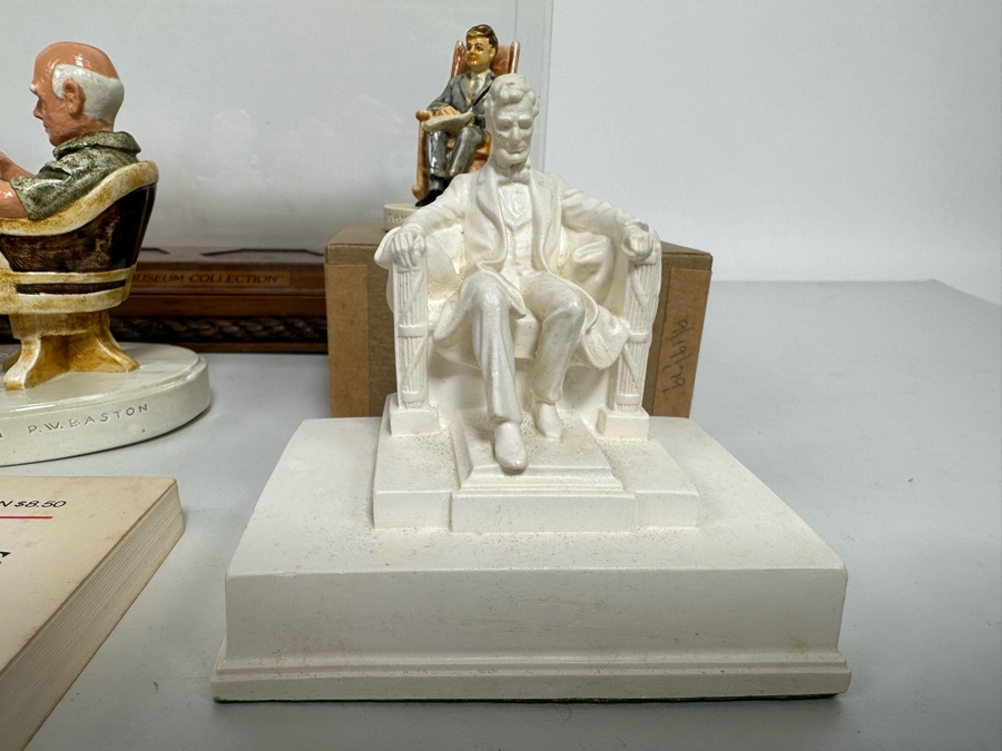 Collection Of Sebastian Miniatures Figurines And Hand Signed Book Most Figurines Are Hand Signed By Either Prescott Baston (Father) Or Woody Baston (Son) - See Photos [Photo 10]