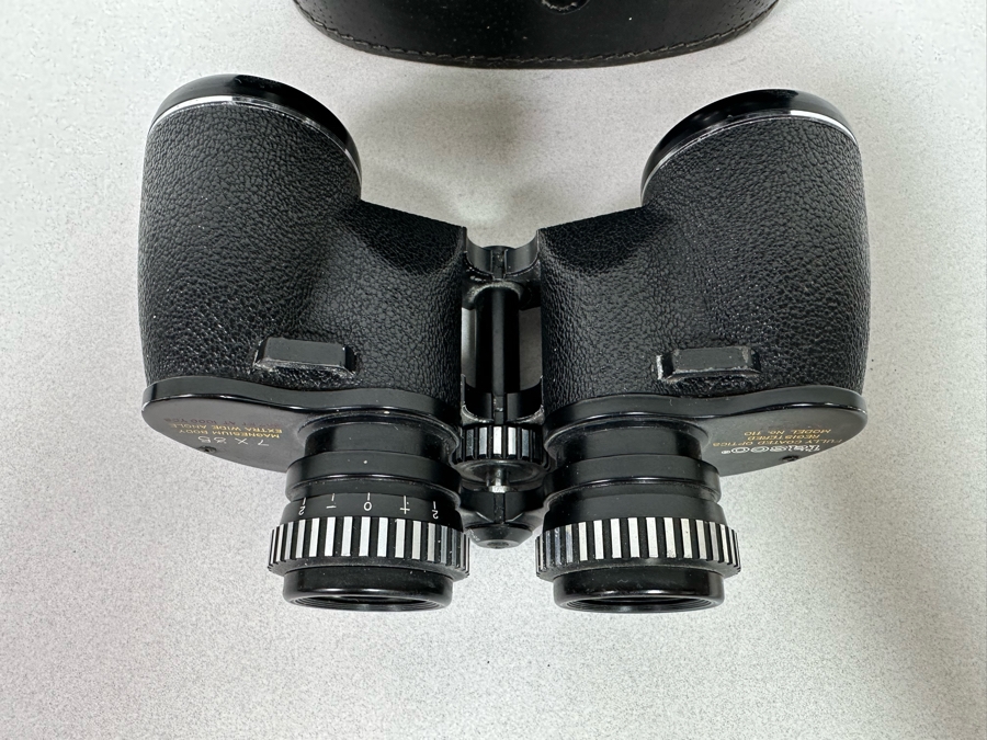 Vintage Tasco Model No. 110 Magnesium Body Extra Wide Angle Binoculars With Case [Photo 9]