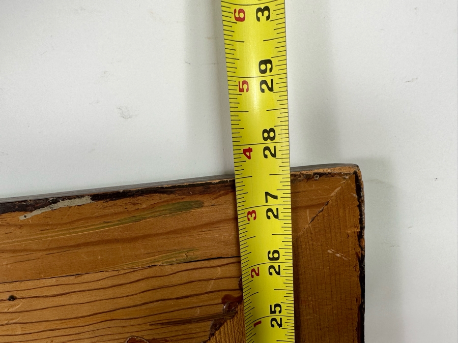 Signed Original Oil Painting Titled 'Old Helena' By San Diego Artist Ann Knapton 30 X 20 Framed 37.5 X 27.5 [Photo 14]