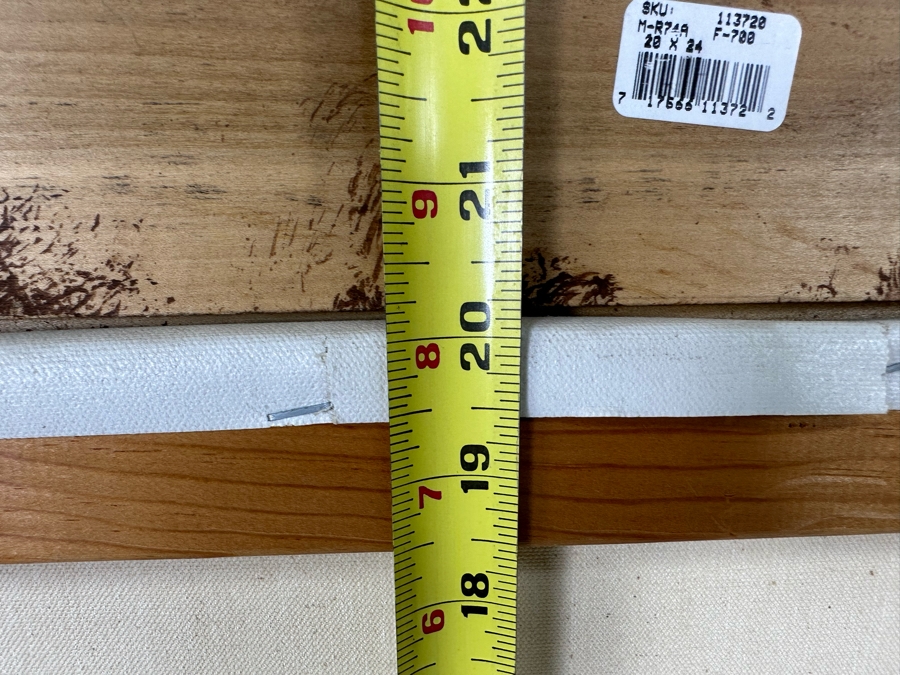 Original Parisian Cityscape Oil Painting On Canvas By Paul Rambert 24 X 20 Framed 29.5 X 25.5 [Photo 9]