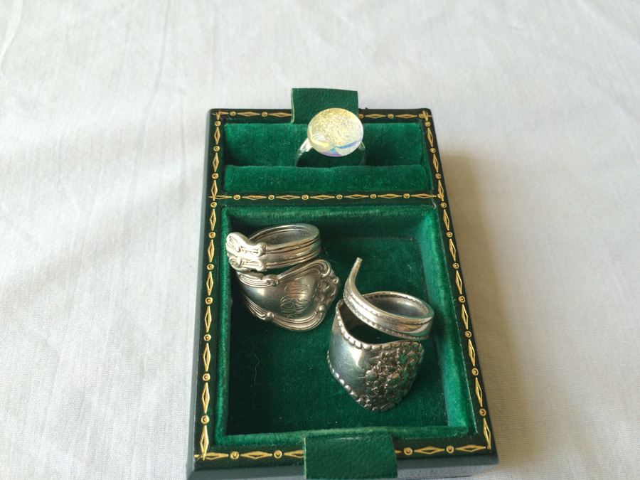 Ring Lot with 2 Sterling Rings