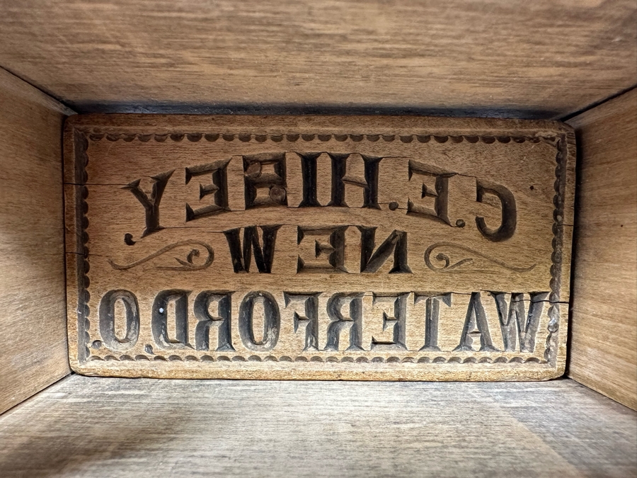 Antique Primitive Butter Mold Press 6W X 4D X 7H [Photo 8]