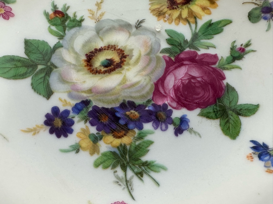 Pair Of Antique China Demitasse Cups And Saucers [Photo 16]