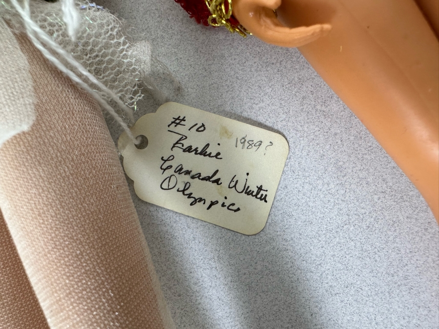 Pair Of Vintage Olympic Barbie Dolls [Photo 7]