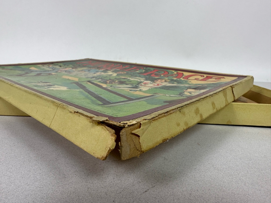 Vintage Bradleys Board Game Hurdle Race 16 X 11 [Photo 9]