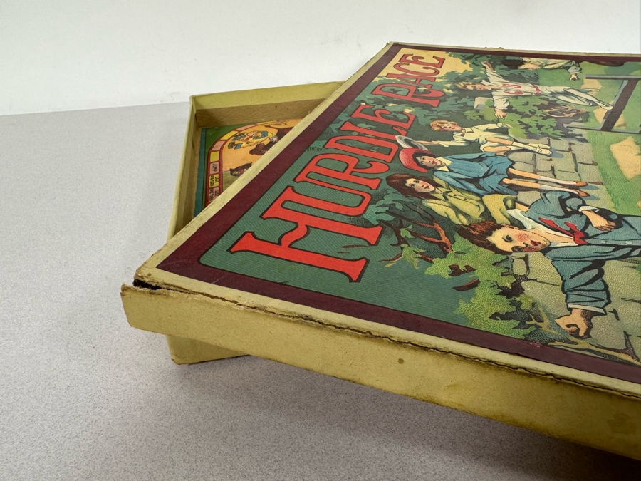 Vintage Bradleys Board Game Hurdle Race 16 X 11 [Photo 11]