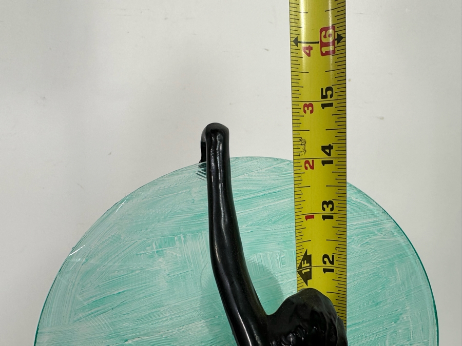 Sarsaparilla Art Deco Revival Lamp After Frankart Design 15H [Photo 17]