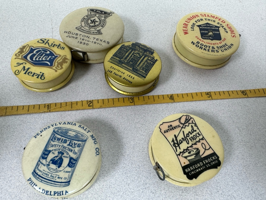 Collection Of Vintage Advertising Tape Measures [Photo 9]