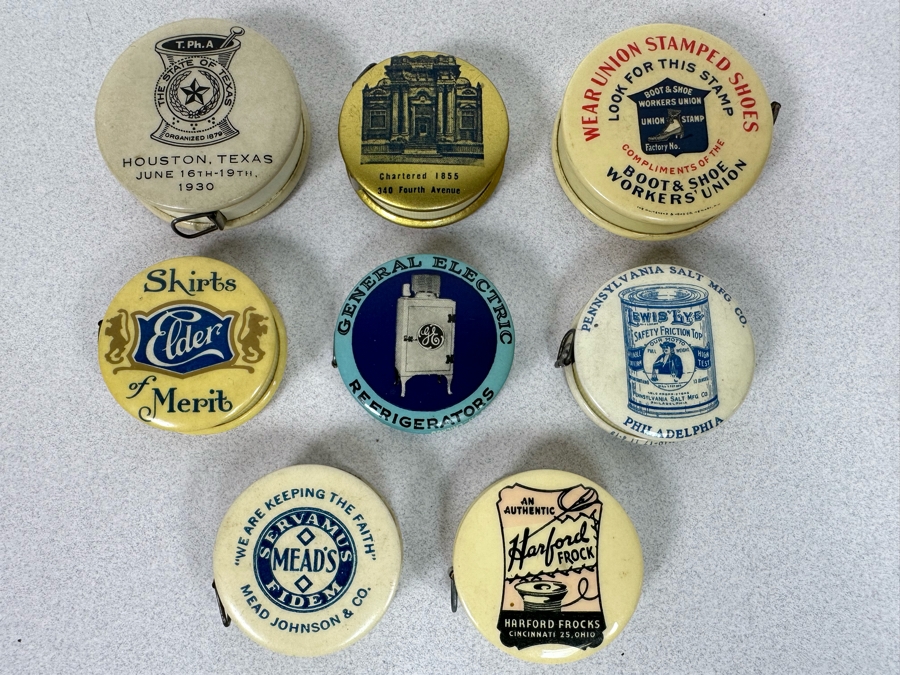 Collection Of Vintage Advertising Tape Measures [Photo 3]