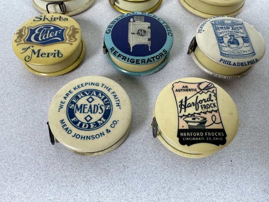 Collection Of Vintage Advertising Tape Measures [Photo 8]