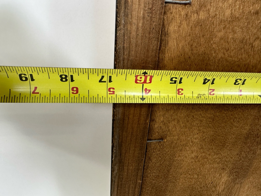 Vintage Gilt Wooden Wall Mirror 17 X 26 [Photo 9]