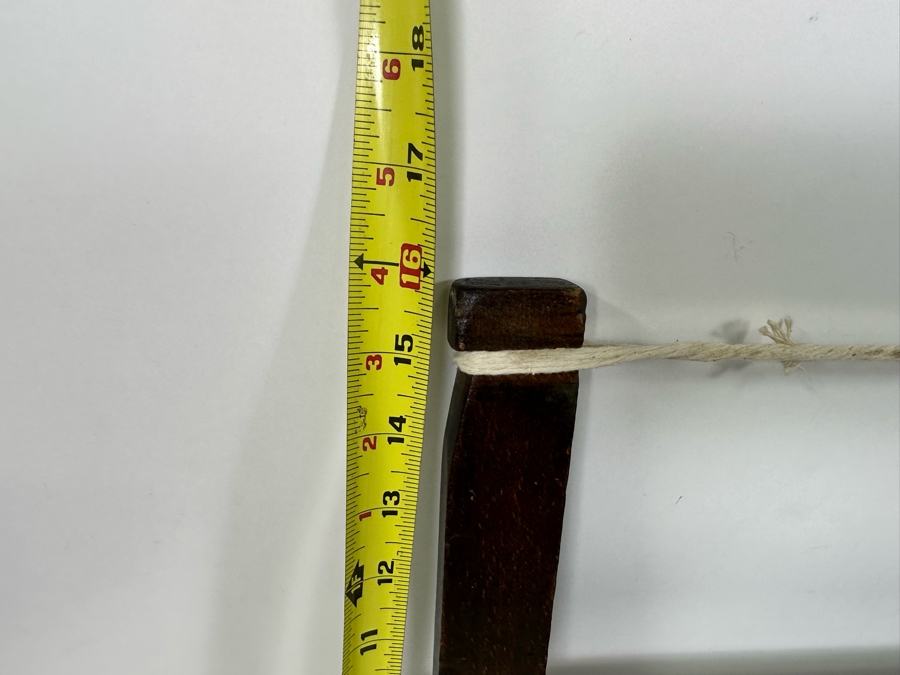 Antique Wooden Bow Saw 32 X 16 [Photo 9]