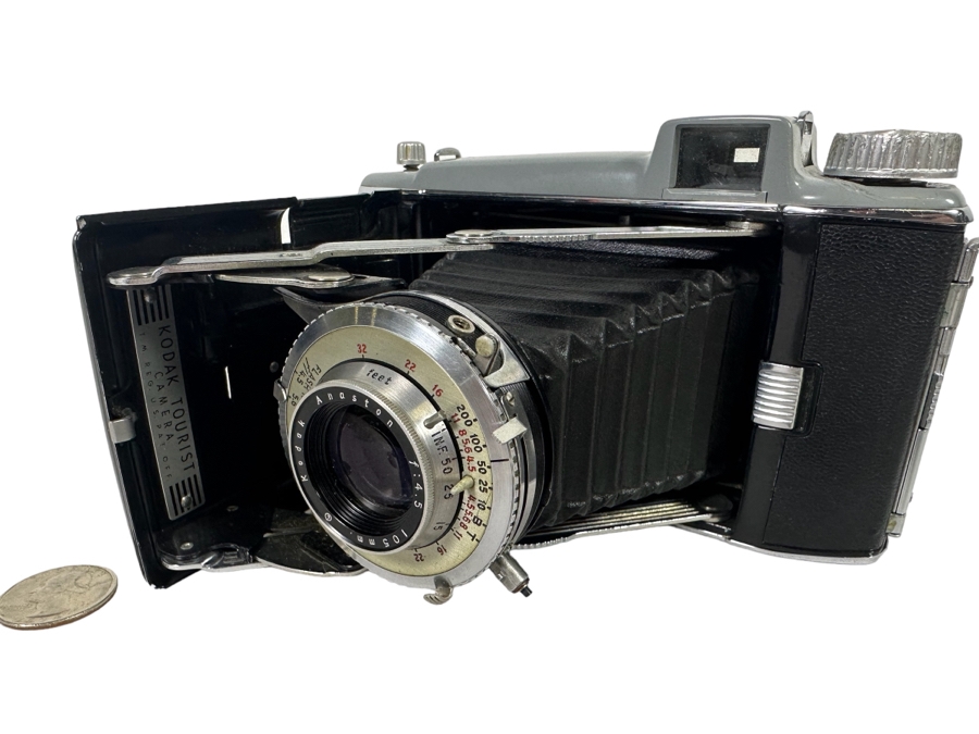 Vintage Kodak Tourist Bellows Camera