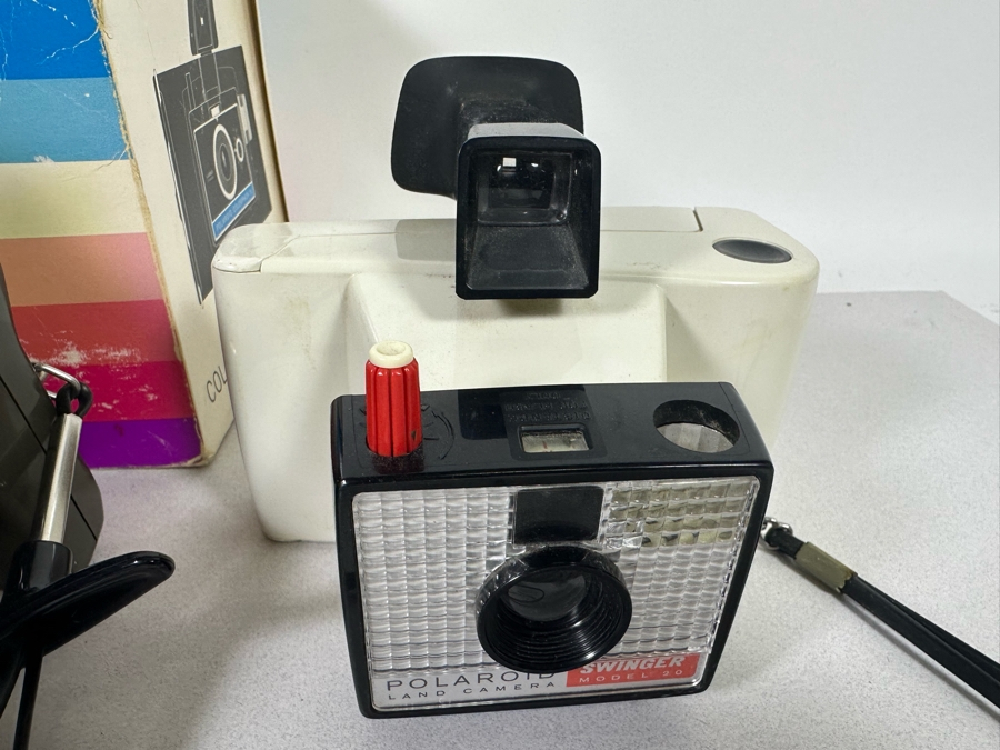 (3) Vintage Polaroid Cameras [Photo 7]