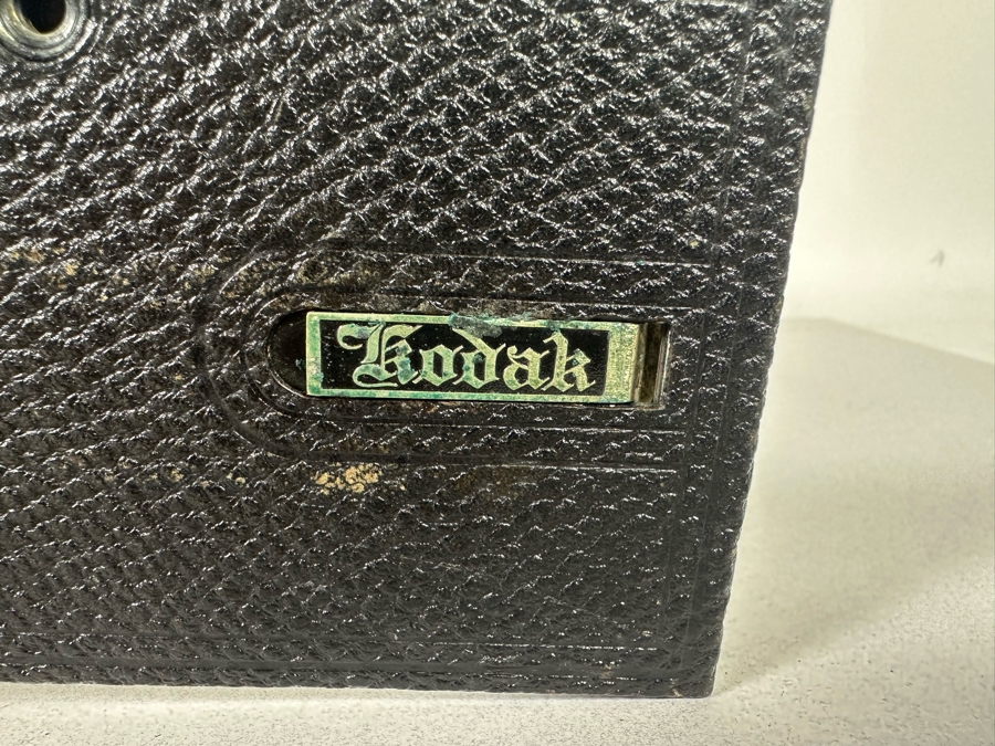 Vintage Kodak Vigilant Junior Six-20 And Antique Kodak Jr. No. 2-C Autographic Bellows Camera [Photo 7]