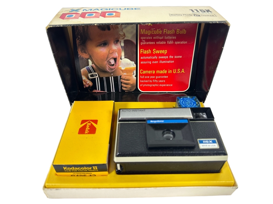 New In Packaging Keystone 115X Camera With Magicube Type X Flash Bulb [Photo 1]
