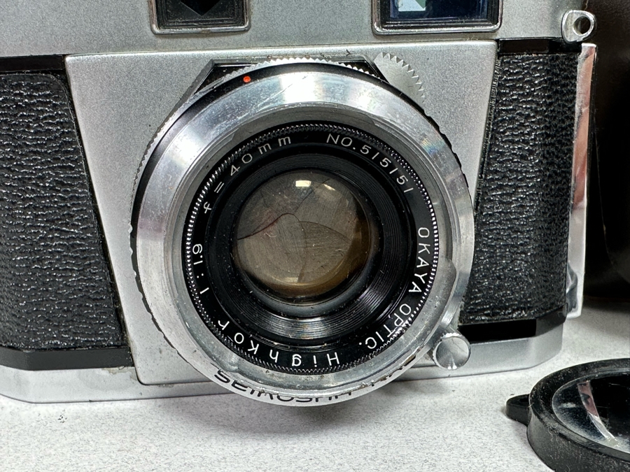 Rare Japanese Lord 5D Film Camera SN 505166 With Lens By Okaya Optic [Photo 7]