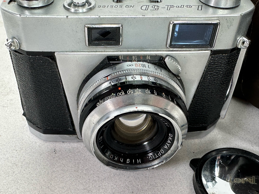 Rare Japanese Lord 5D Film Camera SN 505166 With Lens By Okaya Optic [Photo 8]