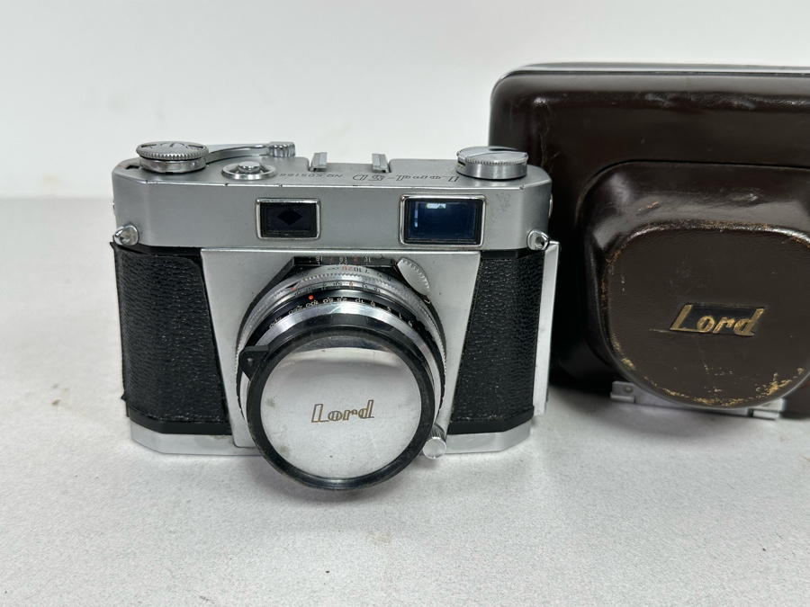 Rare Japanese Lord 5D Film Camera SN 505166 With Lens By Okaya Optic [Photo 2]