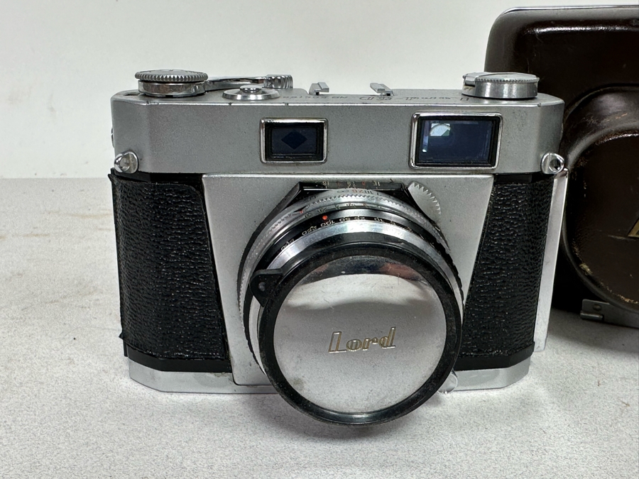 Rare Japanese Lord 5D Film Camera SN 505166 With Lens By Okaya Optic [Photo 4]