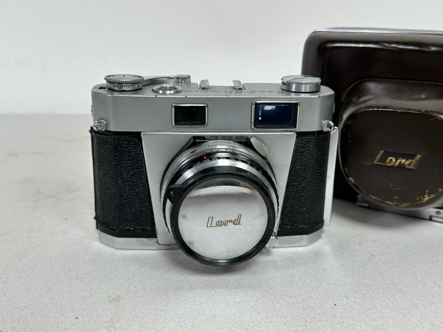 Rare Japanese Lord 5D Film Camera SN 505166 With Lens By Okaya Optic [Photo 3]