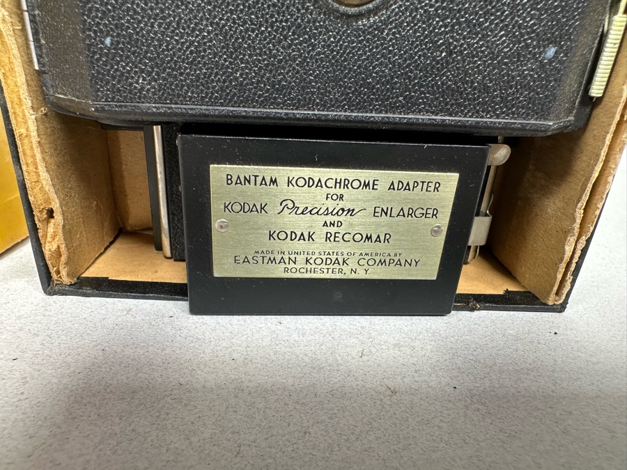 Vintage Kodak Pony 135 Film Camera, Bantam Kodachrome Adapter A For Kodak Precision Enlarger And Vintage Camera Style Lighter [Photo 9]