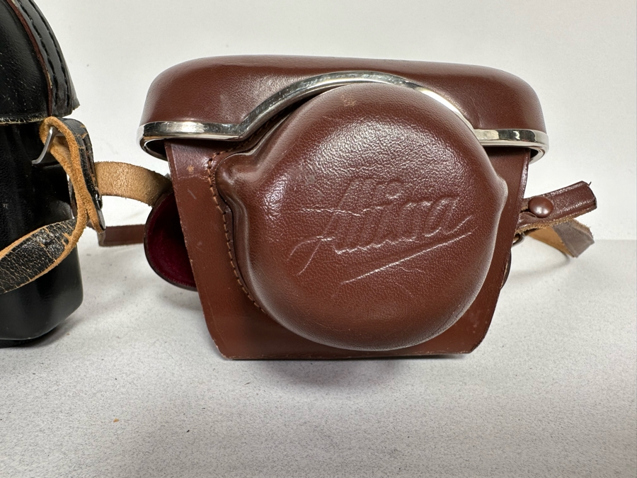 Vintage Canon Canonet Film Camera With EE Electric Eye Lens And Vintage German Altissa Altix Film Camera [Photo 18]