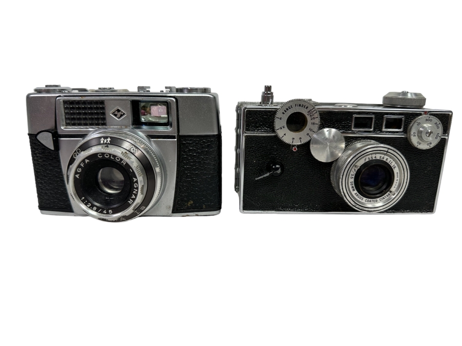 Vinage Agfa Film Camera And Vintage Argus Film Camera