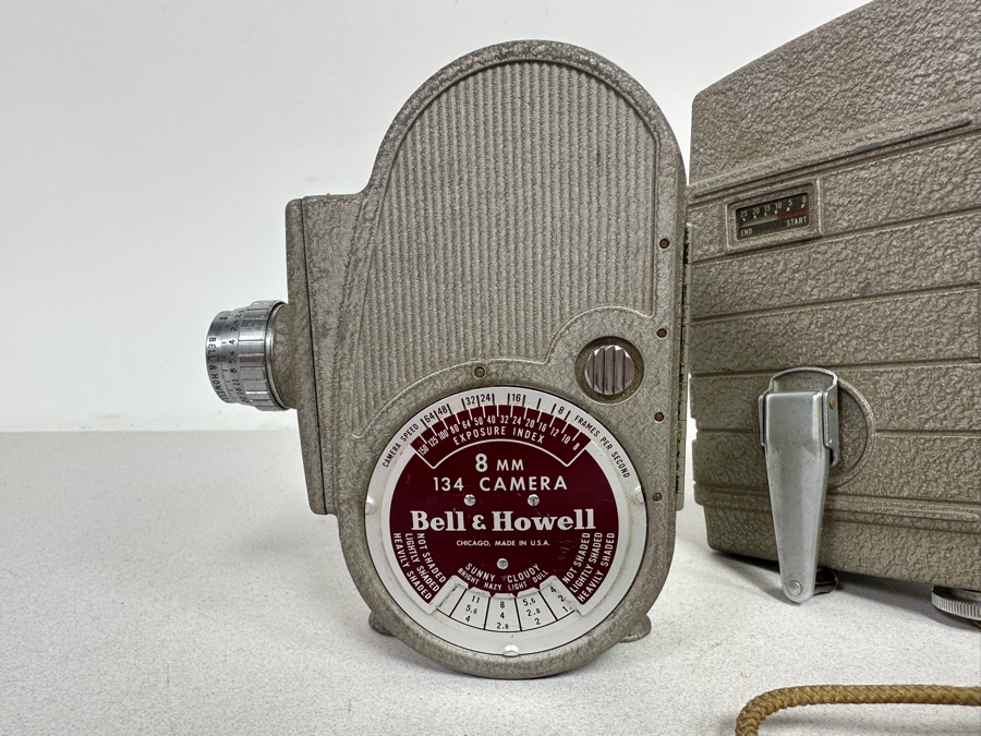 3 Vintage Movie Film Cameras: Yashica-8 Motion Film Camera And A Pair Of Bell & Howell Motion Film Cameras  [Photo 6]