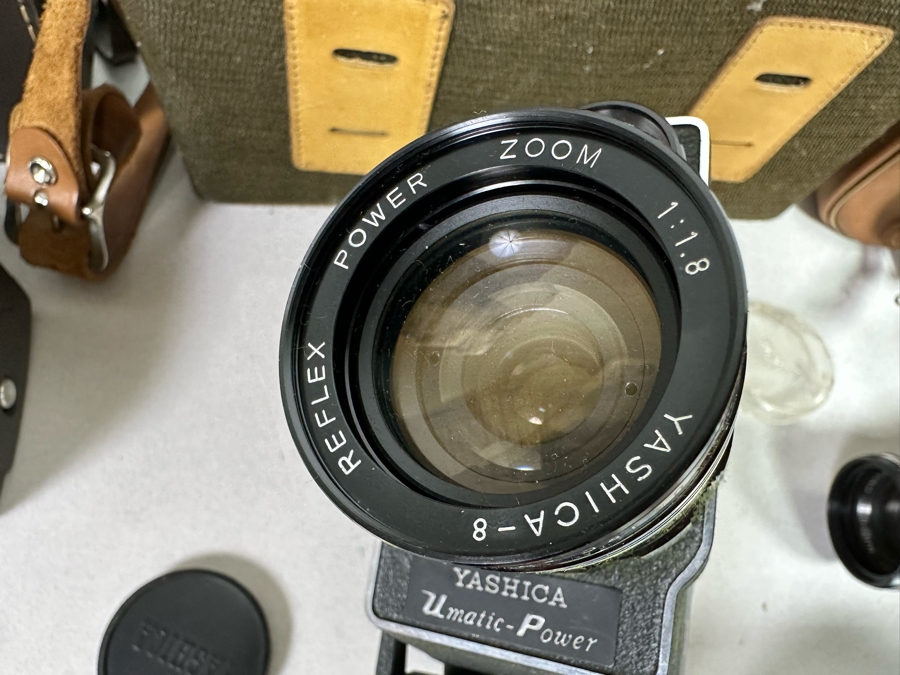 Collection Of Four Vintage Movie Motion Film Cameras [Photo 8]