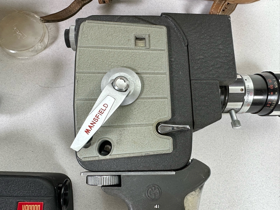 Collection Of Four Vintage Movie Motion Film Cameras [Photo 17]